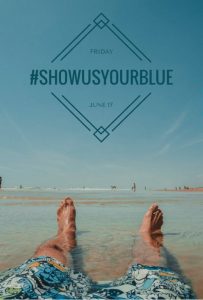 #ShowUsYourBlue Social Media Storm