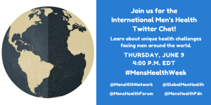 International Men's Health Twitter Chat @ #MensHealthWeek